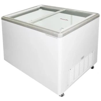 Excellence EURO-13HC Ice Cream Flat Top Flat Lid Display Freezer - 12.5 cu. ft.