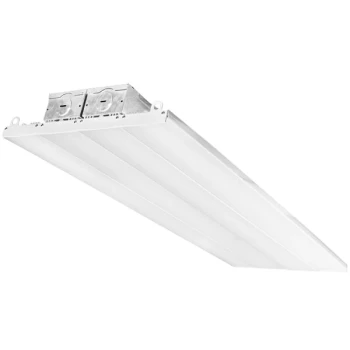 TCP QTL Series 4' Frosted Dimmable LED High Bay Light Fixture QHB4UZDA450K, 220W, 5000K, 30,500 Lumens