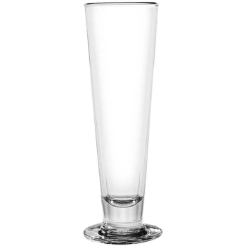 14.5 oz. Footed Pilsner Glass - 24/Case