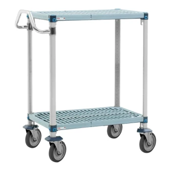 Metro MQUC1830G-25 MetroMax Q Utility Cart with 5" Polyurethane Casters 18" x 30"