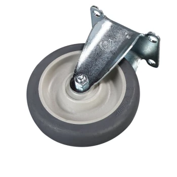Carlisle 5 inch Rigid Plate Caster for CaterGator 125 lb. Mobile Ice Bins