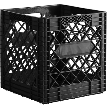 Black Super Crate - 14 3/4" x 14 3/4" x 14 7/8"
