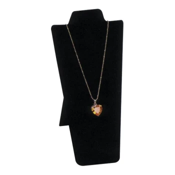4 1/4" x 8 1/4" Black Velvet Necklace Display Stand