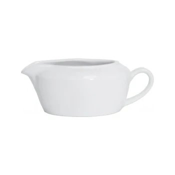 Steelite Performance Simplicity 13 oz. Madison Sauce Boat - 6/Case