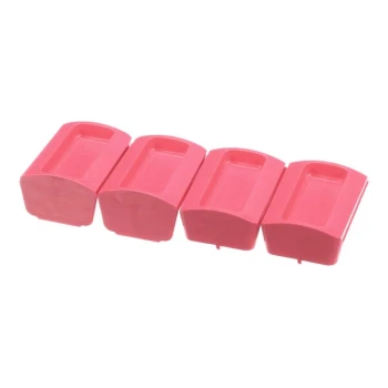 Server Products 88725 Portion Tray, 0.35 Fl Oz Pink - 4/Case