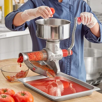 Tre Spade Continuous Feed Manual Tomato Mill F10000/II