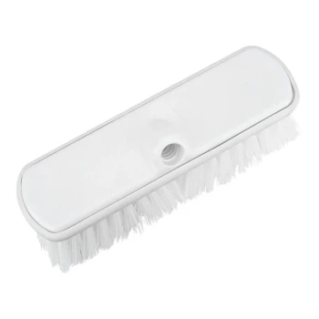 Carlisle Sparta Flo Thru 40050EC02 9 1/2" White Flagged Vehicle and Wall Cleaning Brush