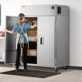 Delfield 6151XL-S 50" Two Section Full Door Reach-In Freezer - 115V