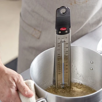 Cooper-Atkins 329-0-8 12 1/2" Candy / Deep Fry Paddle Thermometer