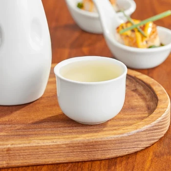 Acopa 2 oz. Bright White Sake Cup - 48/Case