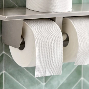 Scott® ComfortPlus 3 13/16" x 4" 310-Sheet 1-Ply Mega Toilet Tissue Roll - 48/Case