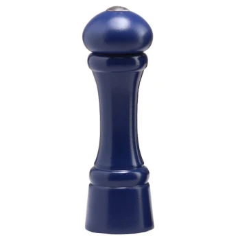 Chef Specialties 08755 Professional Series 8" Customizable Windsor Autumn Hues Cobalt Blue Salt / Pepper Shaker