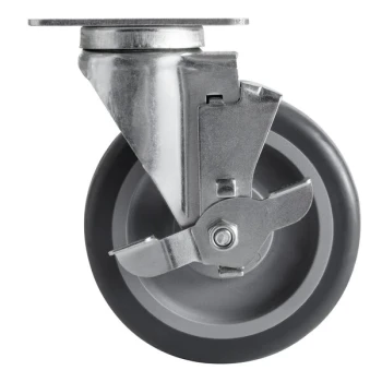 CaterGator 5 inch Swivel Caster with Brake for CaterGator 125 lb. Mobile Ice Bins