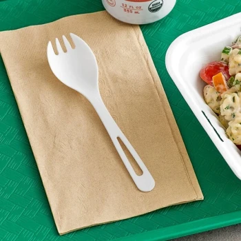 World Centric 6" Compostable TPLA Spork - 1,000/Case