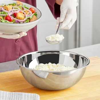 Choice 3 Qt. Heavy Weight Stainless Steel Mixing Bowl