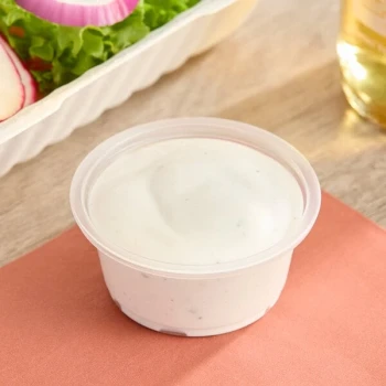 Choice Clear Plastic Souffle Cup / Portion Cup - 2 oz. - 2,500/Case