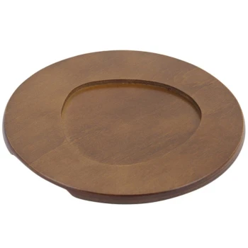 Bon Chef 85011 8 5/8" Round Wood Underliner