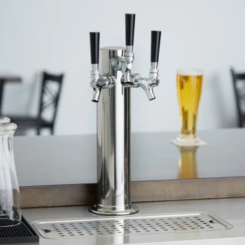 Assure 190TRIPTOWER 3 Tap Beer Tower - 3" Column