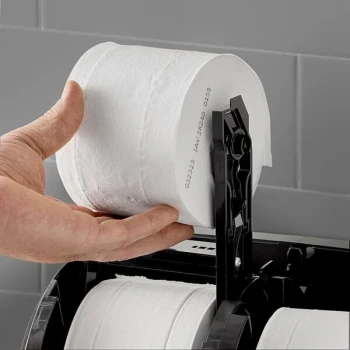 Angel Soft Professional Series Compact Premium Embossed Coreless 750 Sheet 2-Ply Toilet Paper - 36/Case