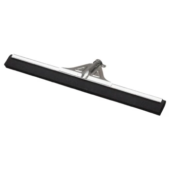 Carlisle Flo-Pac 36633000 30" Black Double Foam Rubber Floor Squeegee with Metal Frame