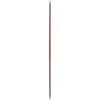 Carlisle Sparta 40225EC01 60" Brown Threaded Fiberglass Broom / Squeegee Handle