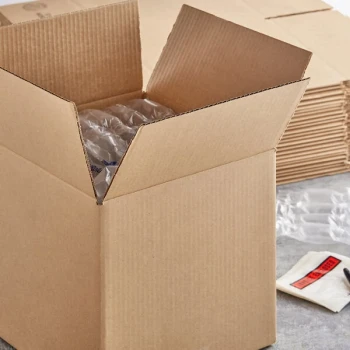 Lavex 11" x 11" x 11" Kraft Corrugated RSC Shipping Box - 25/Case