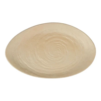Creations Scape from Steelite International 15 3/4" x 9 1/2" Papyrus Melamine Oval Platter