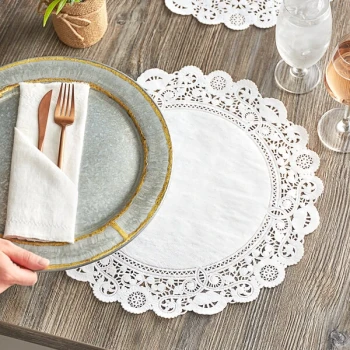 16" Normandy Lace Paper Doily - 250/Pack
