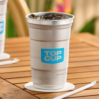 Top Cup by Ball 20 oz. Customizable Aluminum Cup with Top Cup Logo Design - 40/Pack