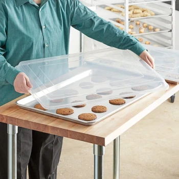 Choice Full Size Polypropylene Bun / Sheet Pan Cover