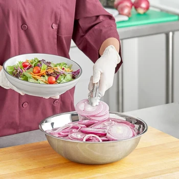 Choice 4 Qt. Heavy Weight Stainless Steel Mixing Bowl
