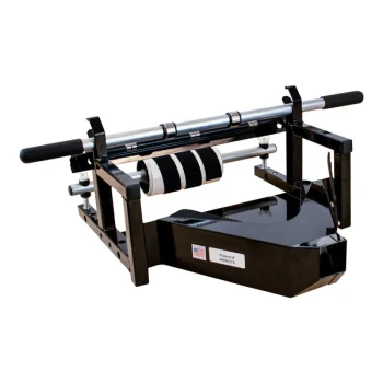Encore Packaging 15" Steel Wall-Mount Paper Dispenser with Crumpler and Idler System EP-5955-15