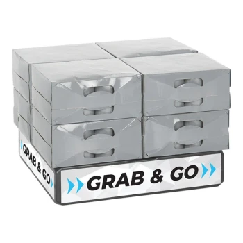 IRP 752 Black Case Stacker II with Grab and Go Graphic - 4/Case