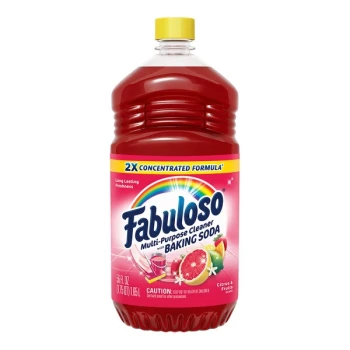 Fabuloso CPC153091 56 oz. Concentrated Formula Citrus and Fruits Scent Multi-Purpose Cleaner with Baking Soda - 4/Case