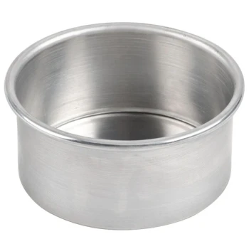 American Metalcraft 3806 6 inch x 3 inch Aluminum Round Cake Pan