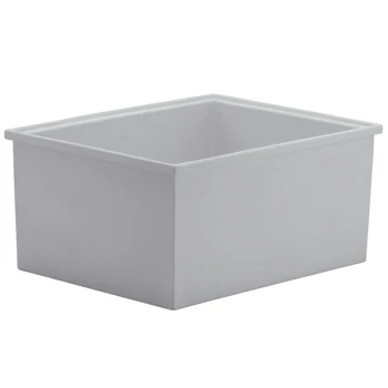 Bon Chef EZ-12-5 EZ Fit Smart Bowl Pewter-Glo 1/2 Size - 5" Deep