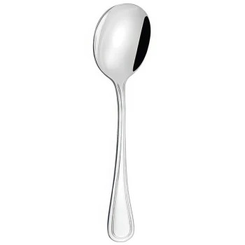 Arcoroc FM509 Harrison 6 7/8" 18/0 Stainless Steel Heavy Weight Soup Spoon by Arc Cardinal - 12/Case