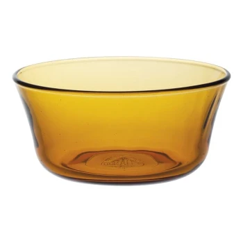 Duralex Lys 8.4 oz. Amber Glass Bowl - 72/Case