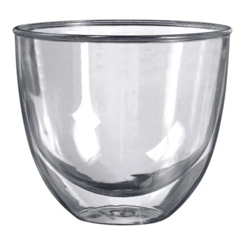 Solia 5.1 oz. Clear Double-Wall Plastic Cup - 200/Case