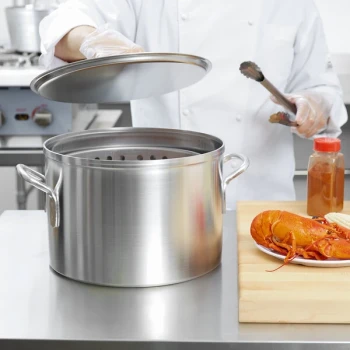 Vollrath 68271 Wear-Ever 20 Qt. Boiler / Fryer Set