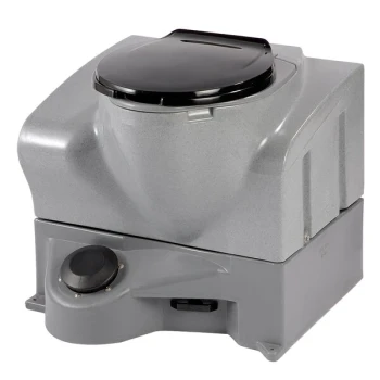 PolyJohn MF02-1000 Mini-Flush 15 Gallon Self-Contained Flushing Toilet - Assembled