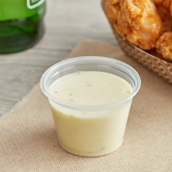 Choice 2.5 oz. Clear Plastic Souffle Cup / Portion Cup - 100/Pack