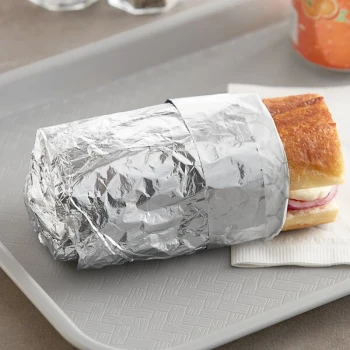 Bagcraft 14" x 16" Silver Insulated Honeycomb Foil Sandwich Wrap - 1,000/Case