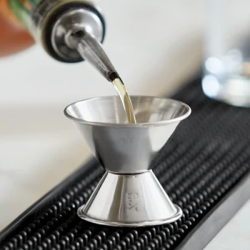 Acopa 0.5 oz. & 1 oz. Stainless Steel Classic Jigger