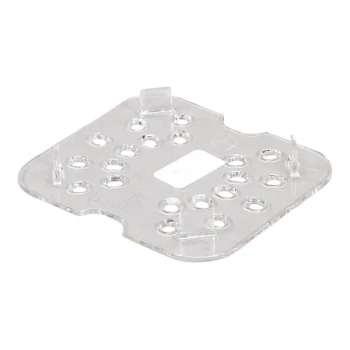 Cambro 60CWD-135 1/6 Size Clear Camwear Food Pan Drain Sh