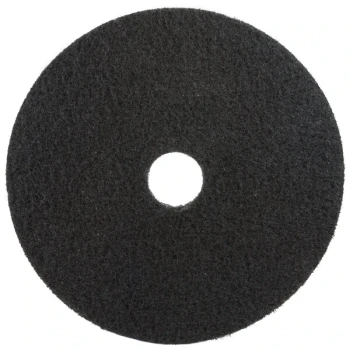 3M 7200 20" Black Stripping Floor Pad - 5/Case