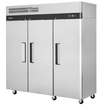 Turbo Air M3F72-3-N M3 Series 78" Solid Door Reach In Freezer