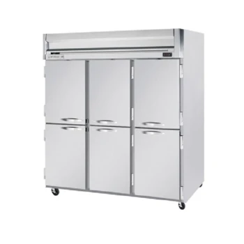 Beverage-Air HF3HC-1HS Horizon Series 78" Top Mounted Half Door Reach-In Freezer