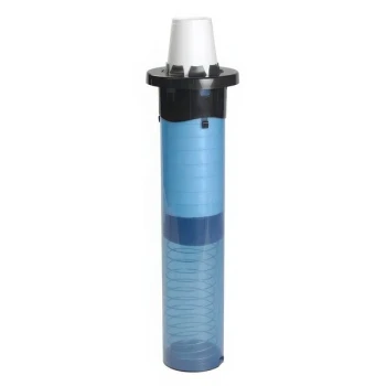San Jamar C5250C18 Euro Sentry In-Counter 4 - 24 oz. Cup Dispenser - 18" Long