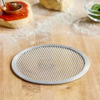 American Metalcraft 18708 8" Heavy Duty Expanded Aluminum Pizza Screen